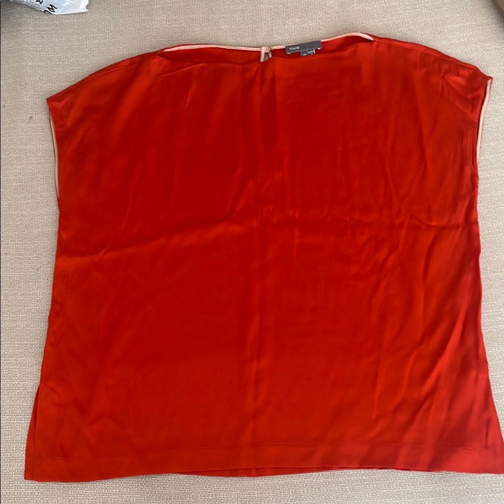 Elegant Red Women's Top